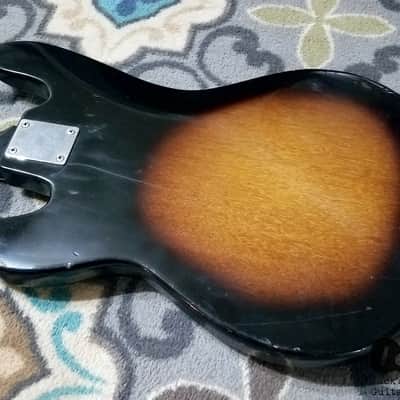 Kent 670 Electric Bass (1960s, Sunburst) image 17