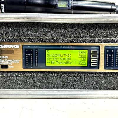 Shure UR4D H4 Package W/Case #1100 (One)THS image 6