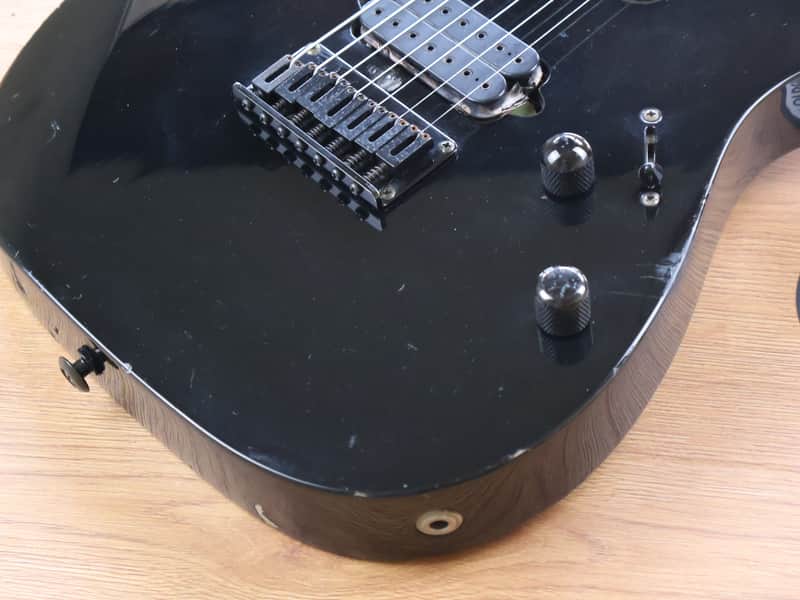 1999 Ibanez Japan RG7621 7 String HH Superstrat (Galaxy Black