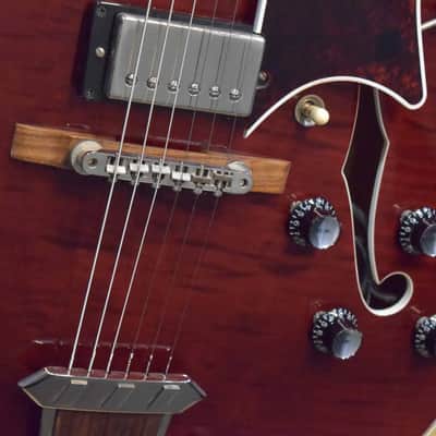 1997 Gibson Custom Tal Farlow Signature Wine Red Hollowbody Electric Guitar w/ Case - #91167017 image 7