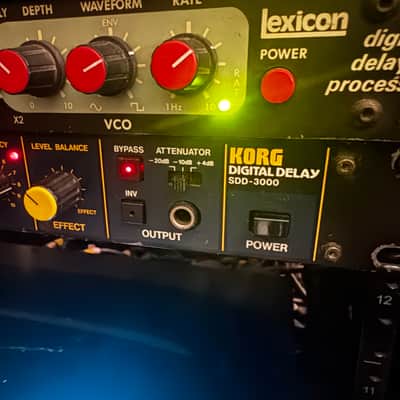 Korg SDD-3000 Digital Delay 1980s - Black image 5
