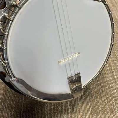 1924, Boston, MA. Made Vega Vegaphone Professional Tenor Banjo, S/N 74533, w/ OHSC, Very Good Condition image 3