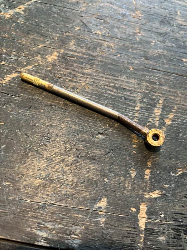 gibson vibrola arm part 60's 70's - gold image 1