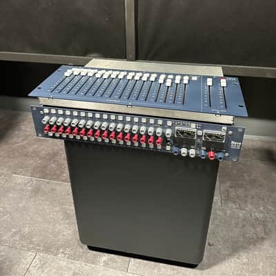 AMS Neve 8816 Summing Mixer with 8804 Fader Pack 2010s - Blue image 2