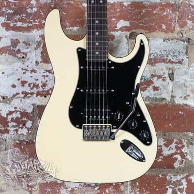 Fender Aerodyne Stratocaster Medium Scale DiMarzio Collection AST-75MDH 2006 Olympic White MIJ Japan image 1