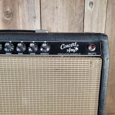 Fender Concert Amp 1964 Pre CBS 4x10 - Black image 11
