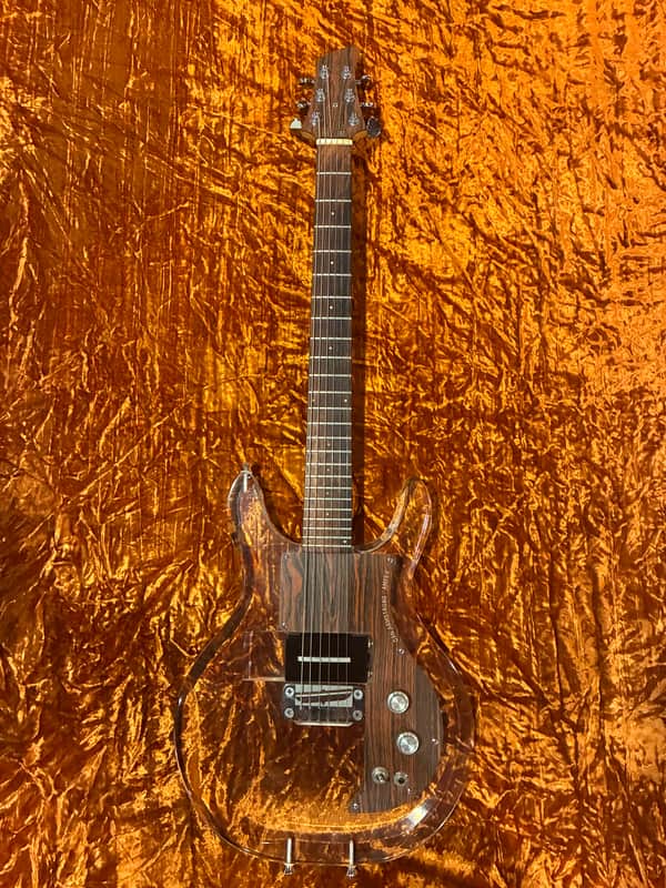 Dan Armstrong Lucite Guitar 1971 - Clear - UPDATED image 1