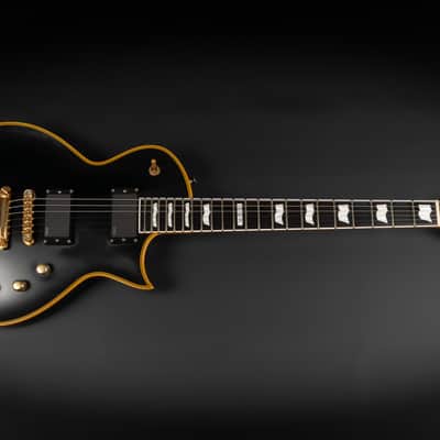2009 ESP Standard Eclipse-II - Vintage Black | No E-II Japan Singlecut EMG 81 60 Humbucker Pickups 3.55kg | OHSC image 3