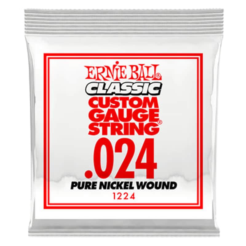 Ernie Ball Ernie Ball .024 Pure Nickel Round Wound Nickel