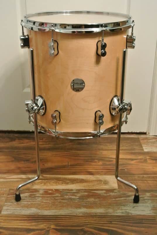 🥁 PDP by DW CONCEPT MAPLE 14" NATURAL FLOOR TOM for YOUR DRUM SET! LOT RL962 image 1