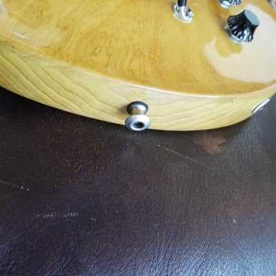 Hamer 2002 USA Hamer Artist Korina Semi-hollow Guitar Humbucker 2002 Natural image 6