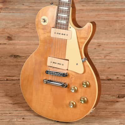 Gibson Les Paul Deluxe Stripped Natural 1972 image 2