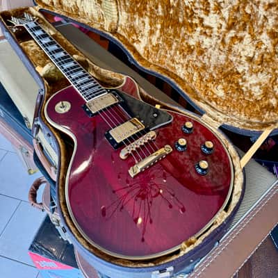 1976 Gibson Les Paul Custom - Wine Red image 11