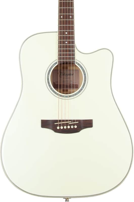 Takamine GD-37CE PW Acoustic-electric Guitar - Pearl White image 1