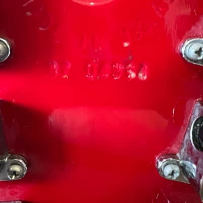 Dean  Baby Z 1982  USA made Electric Guitar Candy Apple Red  w/OHSC image 11
