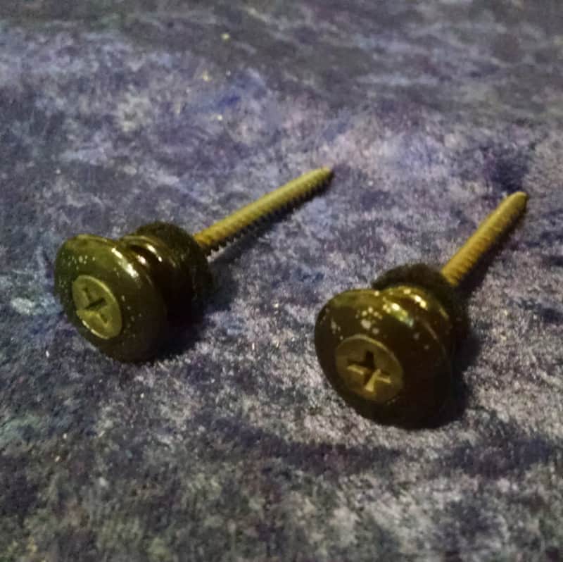 1980s Ibanez Black Strap Buttons image 1