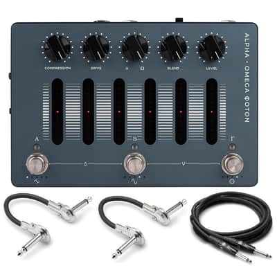 New Darkglass Alpha Omega Photon Bass Distortion Compression Guitar Pedal image 1