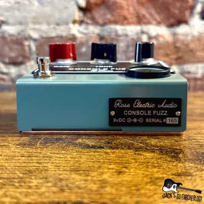 Rose Electric Audio Console Fuzz Pedal *NEW* (Green) image 5