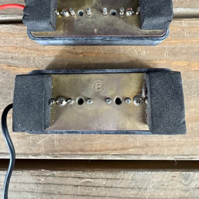 Real Life Relics P-90 Pickup Set Aged Black    [DI7] image 3