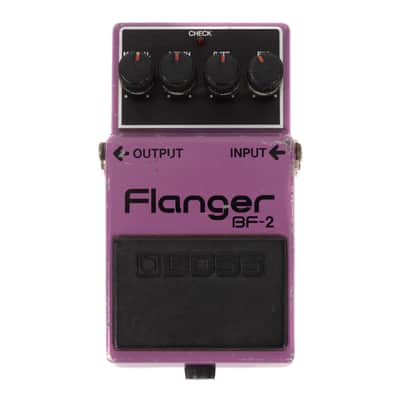 Boss BF-2 Flanger 1984-1990 (Green Label) Made In Japan | Reverb