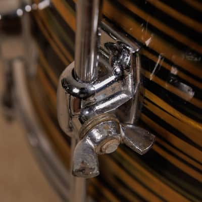 1970s Ludwig Standard 16x16 Lemon Strata Floor Tom image 24