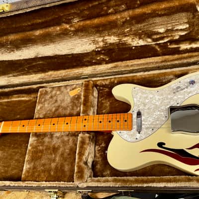 ‘03 Fender Classic Series Flame '69 Telecaster® Thinline 1/100 w/HSC image 23