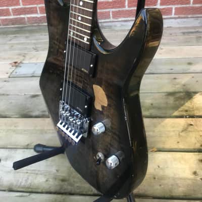 1987 Lado Canadian Classic II Neck-Thru Tobacco Burst Maple Top with OHSC image 4