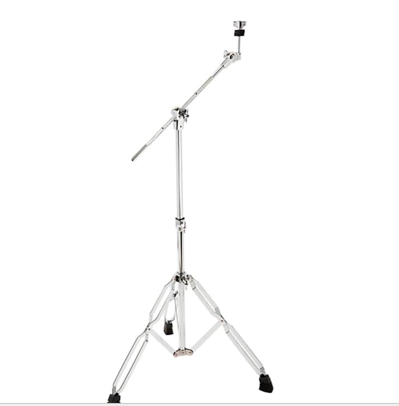 Sound Percussion KBS200 Endeavor Series Double-Braced Cymbal Boom Stand 2026 - Black/Chrome image 1