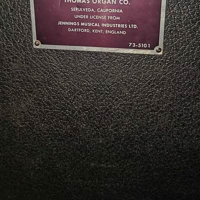 Vox Beatle 1960's Beatle V1143 Head and V4141 Cabinet with Trolley Super image 6