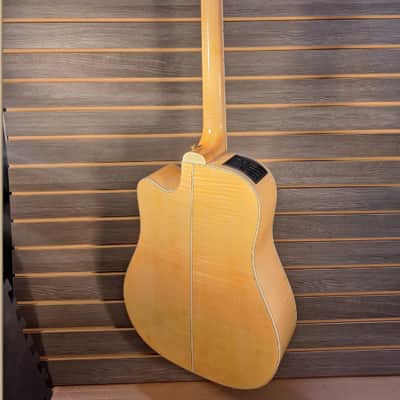 Takamine GD74CE-12U 2025 - Natural Gloss - Flame Maple Body - Unison 12-String - TP-36 Electronics - Professional Set Up image 3
