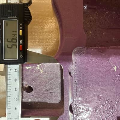 Purple DIY Paulownia Electric Guitar Body Purple image 8