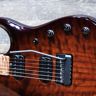 Ernie Ball Music Man JP15 John Petrucci Amber Waves Quilt Electric Guitar w/Case image 7
