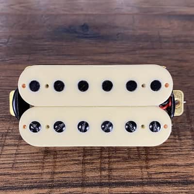 Guitar Project Parts Alnico V Tremolo Space Humbucker Bridge Pickup Cream image 1
