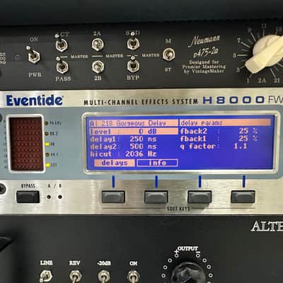 Eventide H8000FW 8-Channel Digital Effects Processor 2010s - Silver image 2