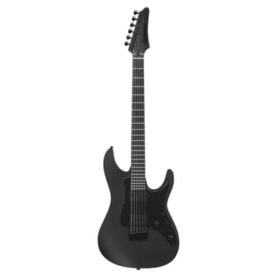 Ibanez Iron Label AZ41B1-BKF Black Flat - Electric Guitar image 1