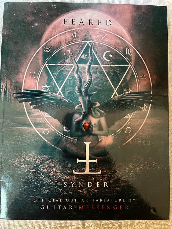 Feared - Synder - Guitar tab / Tablature Book Ola Englund image 1