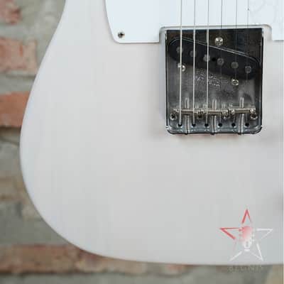 FENDER Telecaster Mirror Jimmy Page Signature - 2019 - White Blonde image 4