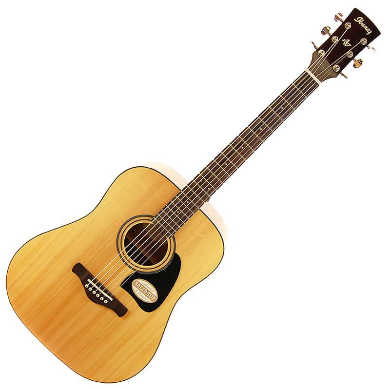 Ibanez AW50 NT Spruce Top Dreadnought Acoustic Guitar Natural