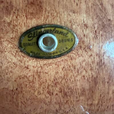 Slingerland Singles - Vintage Mahogany Bass Drum 1960 - 26"x10" - Lacquered/Stained image 4