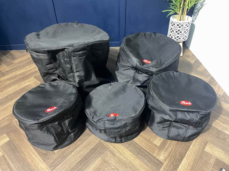 Pearl Drum Kit Case Set / Soft Cases / 5-Piece #LS1 image 1