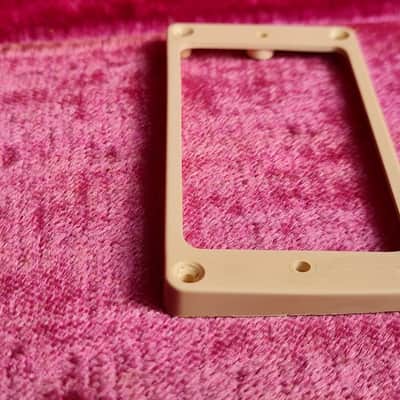MINT 1958 Gibson Les Paul standard white pickup ring surround - ORIGINAL image 2