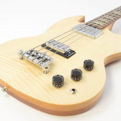 2007 Gibson SG Supreme 4-String Bass Guitar - Natural AAA Flame Maple w/ OHSC image 6