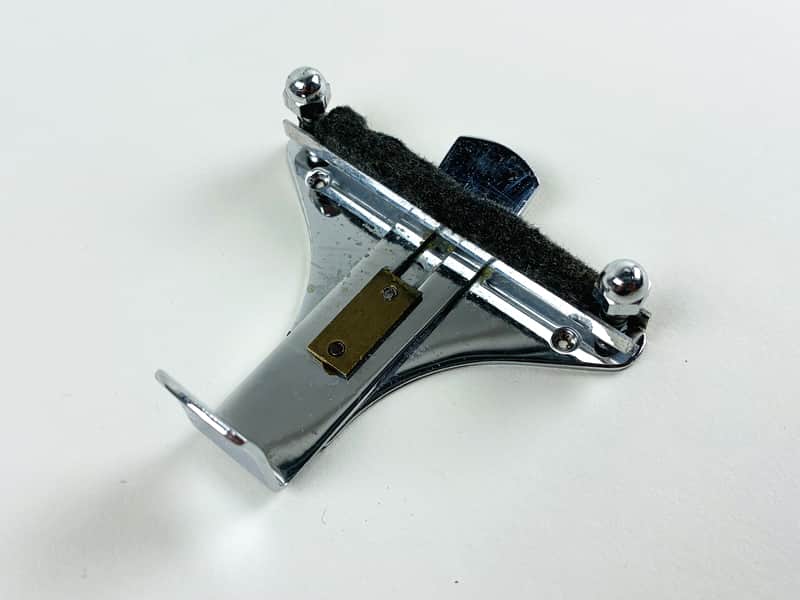 Gibson Vintage Bass String Mute Assembly – EB-0 / EB-2 / EB-3 60s - Chrome image 1
