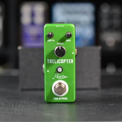 Rowin LEF-327 Trelicopter Tremolo 2010s - Green image 1