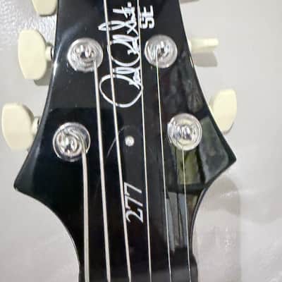 PRS SE 277 Semi-Hollow Baritone Soapbar 2016 - 2017 - Gray Black image 3