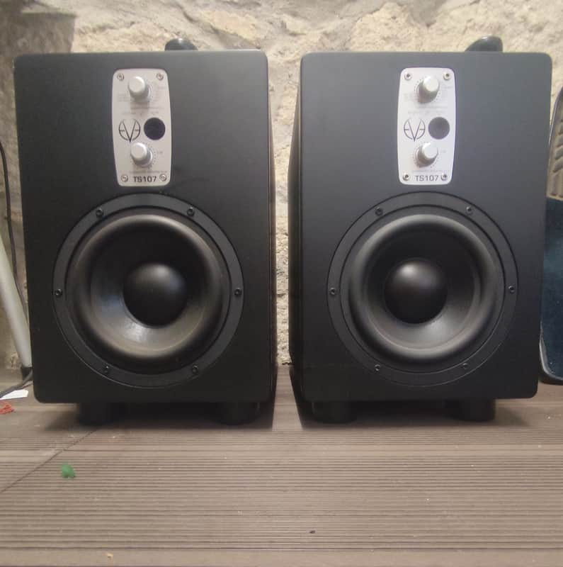 Pair Eve Audio TS107 7" Active Studio Subwoofer image 1