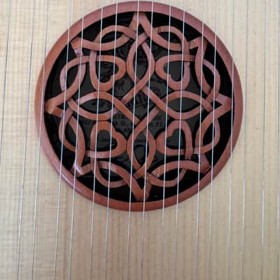 Unicorn Strings "Renaissance" 30-String Bowed Psaltery- Complete Kit w/ Birch Case image 11
