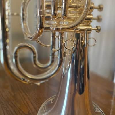 Jupiter JBR1101M Quantum Mark II Series Marching Euphonium 2022 - Silver image 5