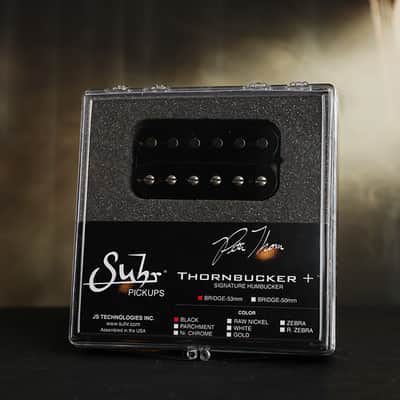 SUHR Thornbucker + Plus Bridge Lead 53mm Humbucker Pickup BLACK Pete Thorn