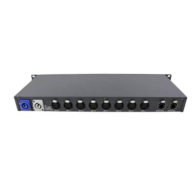 Artnet Rdm Dmx Controller - 3 Pin Dmx Splitter Xlr Input And Output, 4096 Dmx Channel 8 Port Signal Amplifier For Stage Lighting Shows (42-Fzqo-78Rj) image 2